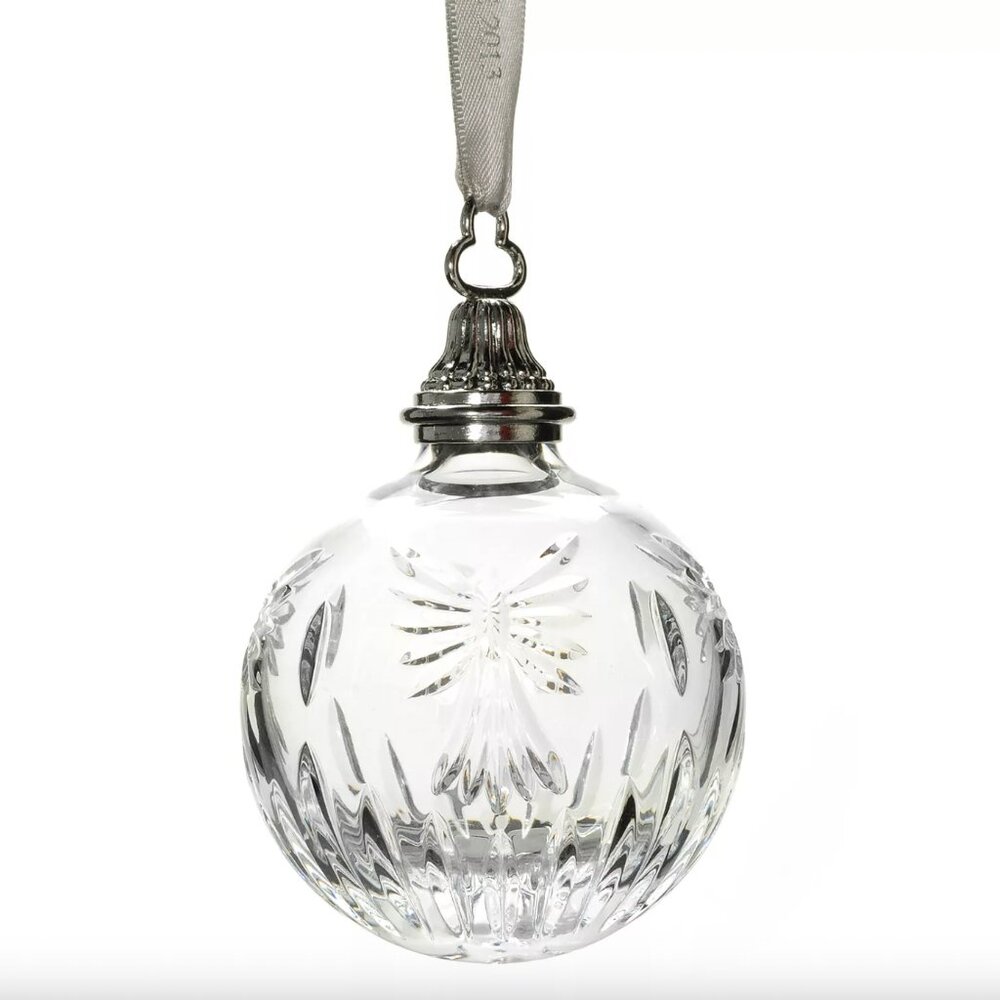 Waterford Crystal Times Square 2013 Let There Be Peace Ball Ornament